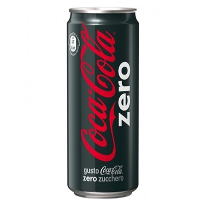 Picture of COKE ZERO CANS 33CL